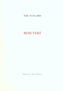 Bois vert