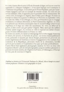 Un instituteur communiste en Algérie