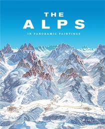 The alps in panoramic paintings
