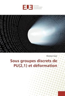 Sous groupes discrets de pu(2,1) et deformation