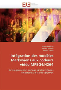 Integration des modeles markoviens aux codeurs video mpeg4/h264