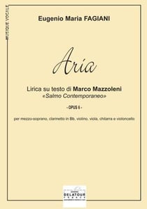 Aria pour mezzo-soprano, clarinette, violon, alto, guitare et violoncelle