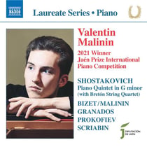 Valentin Malinin Piano Laureate Recital - Winner, 2021Jaén Prize International Piano Competition