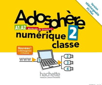 Adosphère 2 - manuel numérique enrichi pour l'enseignant