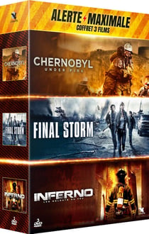 Coffret Alerte maximale - 3 films : Chernobyl + Inferno + Final Storm