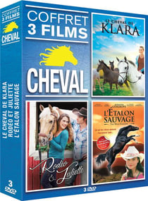 Cheval n° 2 - Coffret 3 films : Le cheval de Klara + Rodéo et Juliette + L'étalon sauvage
