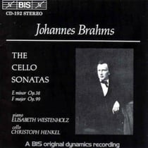 Brahms - cello sonatas