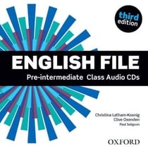 English File 3rd Edition Pre-Intermediate: Class Audio CDs (4)
