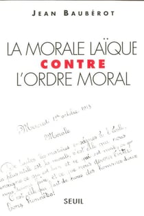 La morale laique contre l'ordre moral