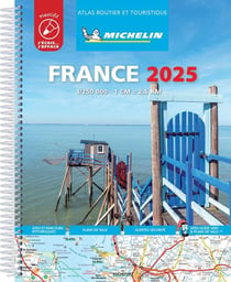 Atlas France 2025 Plastifié