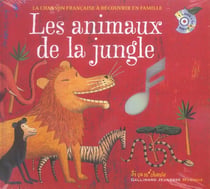 Les animaux de la jungle liv-cd