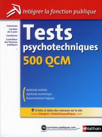 600 Tests Psychotechniques Aux Concours Administratifs