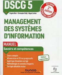 DSCG 5 : management des systèmes d'information - manuel (2e édition)