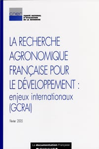 La recherche agronomique francaise pour le developpement : enjeux internationaux