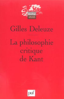 La philosophie critique de Kant