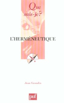 L'hermeneutique qsj 3758
