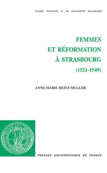 Femmes et réformation à Strasbourg (1521-1549)