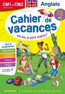 Cahier de vacances : Anglais : CM1 et CM2 (édition 2023)