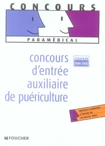 Concours d'entree auxiliaire de puericulture