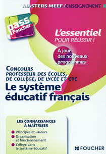 Pass'foucher - le système éducatif français (édition 2015/2016)