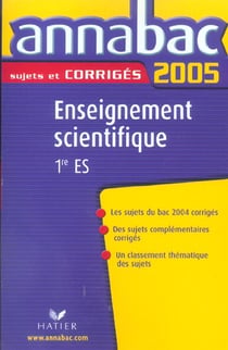 Sciences de la vie et de la terre 1ere s (edition 2005)