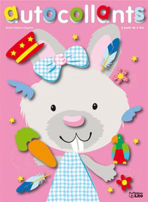 Les autocollants, c'est drôlement bien - le lapin