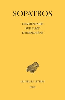 Commentaire sur l'art d'Hermogène