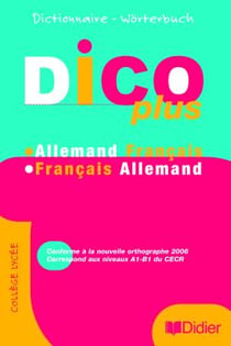 Dicoplus - allemand-français/français-allemand
