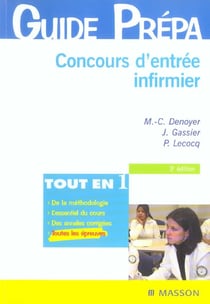 Concours d'entree infirmier (3e edition)