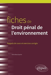 Fiches de droit pénal de l'environnement