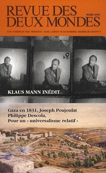 Revue des deux mondes. Mars 2009 : Spécial penser la crise + Lettres inédites de Klaus Mann