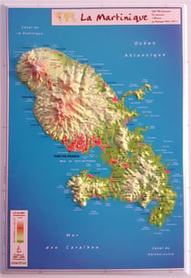 La martinique 21 x 31 cm