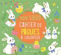 Mon gros cahier de Pâques à colorier