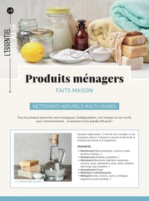 Produits ménagers : faits maison