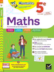 Chouette entraînement Tome 41 : maths - 5e