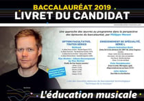 BAC 2019 LIVRET DU CANDIDAT