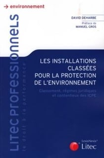 Les installations classes pour la protection de l'environnement