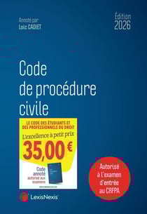Code de procédure civile (édition 2026)