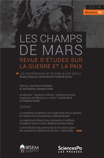 Revue les Champs de Mars n.32 : les coopérations de défense au XXIe siècle