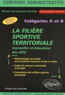 Filière sportive territoriale (La), Conseiller et éducateur des APS - catégories A et B