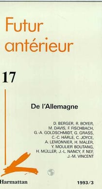 De l'Allemagne
