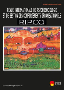 Revue internationale de psychosociologie et de gestion des comportements organisationnels n.85 : Reconnaissance du beau travail et du bon travail en milieu hospitalier
