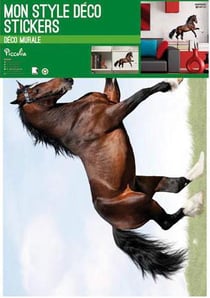 Mon style déco stickers xl - cheval