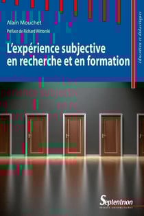 L'expérience subjective en recherche et en formation