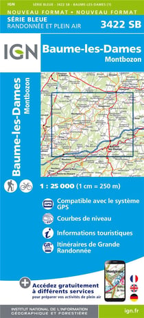 3422Sb Baume-Les-Dames/Montbozon