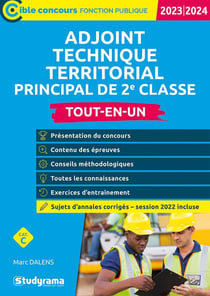 Adjoint technique territorial principal de 2e classe (édition 2021/2022)