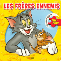 Tom et jerry - les frères ennemis - livre-puzzle