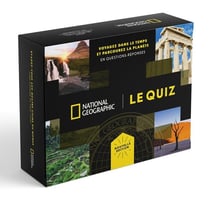 Boite national geographic : le quiz