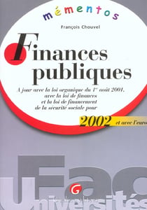 Memento finances publiques 2002