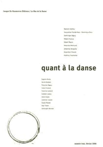 Quant à la danse